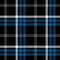 Black check pixel square fabric texture seamless plaid