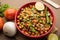 Black Chickpea Chaat or Kala Chana Chat recipe