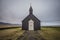 The black church of Budir West Iceland