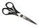 Black closed scissors