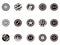 Black Clothing Button icons