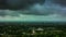 Black cloud time lapse Chiang Mai Thailand