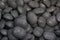 Black coal briquettes