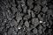 black coal mineral stones, close-up wallpaper abstract