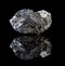 Black coal rock