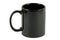 Black coffee mug alpha