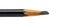 Black Coloring Pencil Closeup Isolated