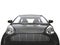 Black Compact Car - Front Extreme Closeup