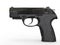 Black compact hand gun