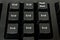 Black Computer Keyboard, word end