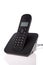 Black cordless phone