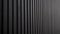 Black Corrugated metal sheet surface of the wall. Galvanize steel background.