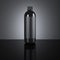 Black cosmetic blank bottle. 3d rendering