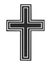 Black cross