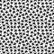 Black crosses. Seamless pattern in memphis style. 80s 90s style. Vector