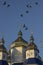 Black crows over the Orthodox church