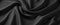 Black crumpled fabric