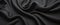 Black crumpled fabric