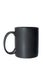 Black cup or mug for coffee, tea or any hot beverage