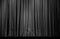 Black curtain in theater