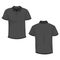 Black / dark gray polo t-shirt mock up