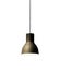 Black decorative lamp hanging from the ceiling.