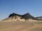 Black Desert volcanic hill, Egypt, near Farafra