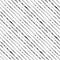 Black diagonal lines vector seamless pattern. Monocolor charcoal pencil drawing texture.