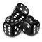 Black dice stack