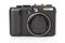 Black digital compact camera