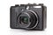 Black digital compact camera