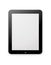 Black digital tablet pc