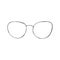 Black doodle glasses icon. Eyeglasses and sunglasses illustration