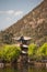 Black Dragon Pool in Lijiang,Yunnan in Southwestern of China.