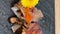 BLACK DRAGON ROLL Crabmeat, Avocado, Kappa Inside with Unagi, Avocado, Fish Flakes and Fish slow motion from above