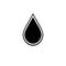 Black drop icon