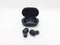 Black Electronic Modern Elegant Wireless Ear Pieces for Listening Music and Phone Tools in White Isolated Background