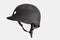 Black equestrian helmet