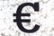 Black euro sign