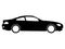 Black Executive Sedan Limousine Drawing