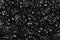 Black Expanded polyethylene foam sample background.