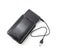 Black external hard disk