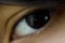 Black Eye macro close up