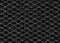 Black fabric texture regular pattern