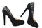 Black fashion shoes