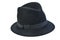 black fedora hat