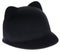 Black felt hat