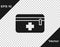 Black First aid kit icon isolated on transparent background. Medical box with cross. Medical equipment for emergency