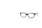 Black frame eyeglasses isolated on white background, Myopia nearsightedness , Short sighted or presbyopia Farsightedness