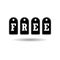 Black Free Word On Tags, simple color icon or logo